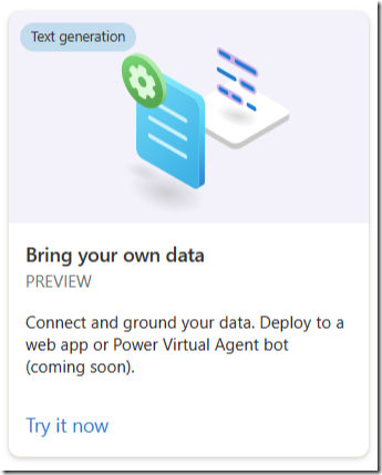 Use Azure OpenAI Add your data vector search from code – baeke.info