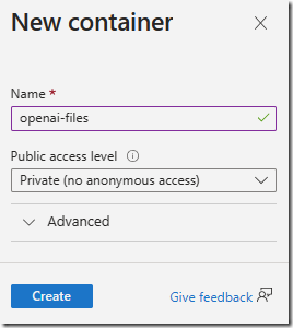 Bring Your Own Data To Azure OpenAI