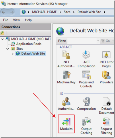 Set cmd.exe permissions to applications or sites served by IIS